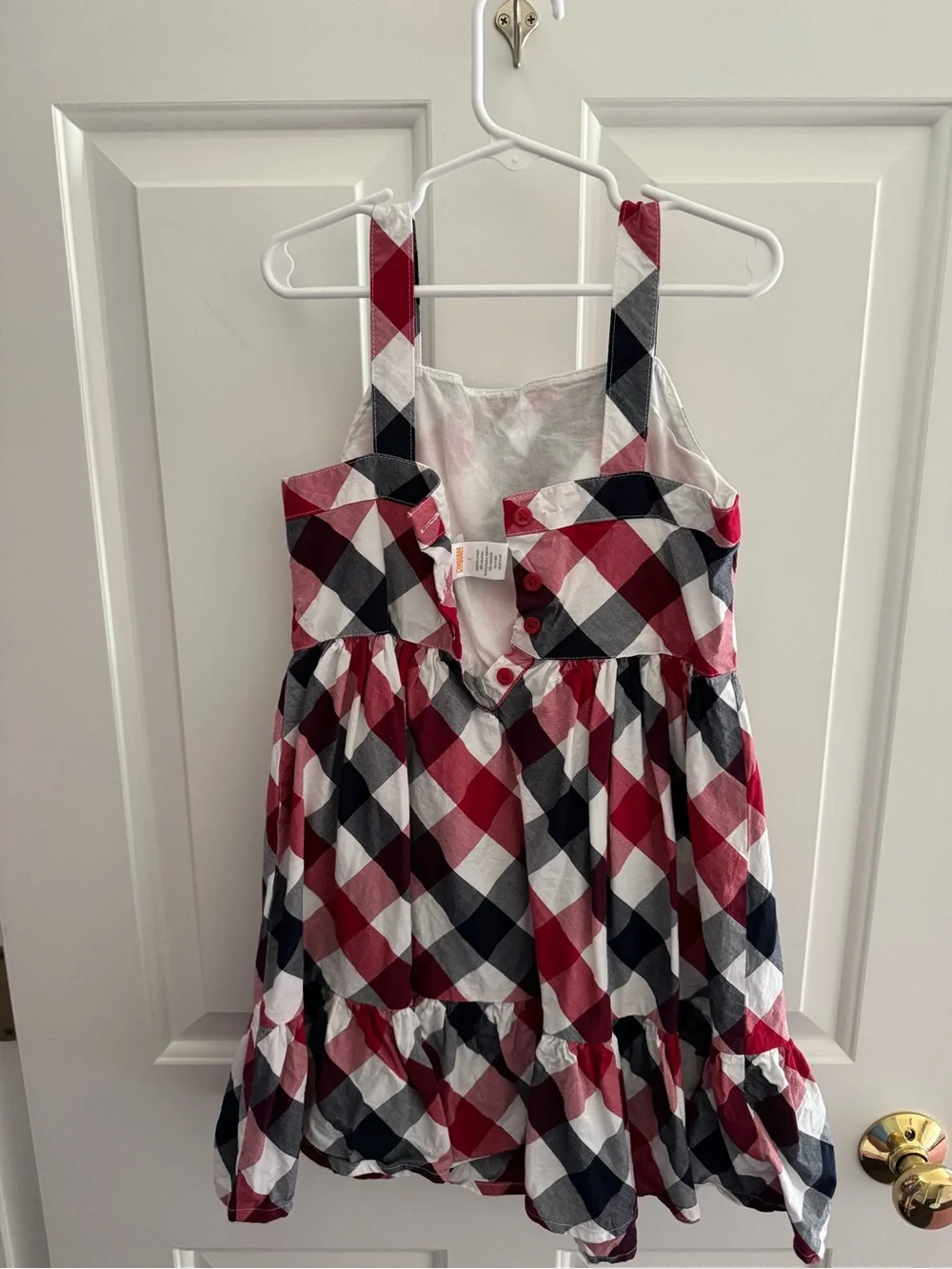 Girls Gymboree Patriotic Plaid Sundress